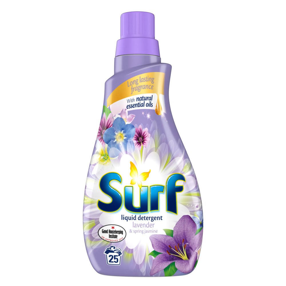 Surf Washing Liquid - Lavender and Jasmine, 875ml