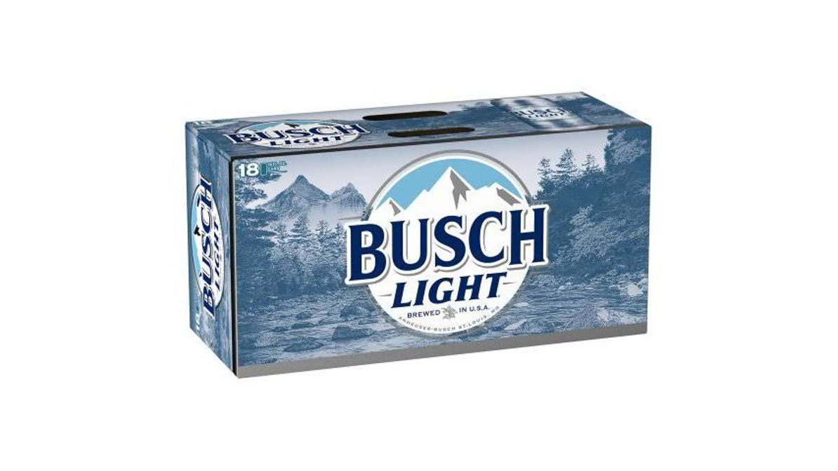 Busch Light Beer - 18 Cans