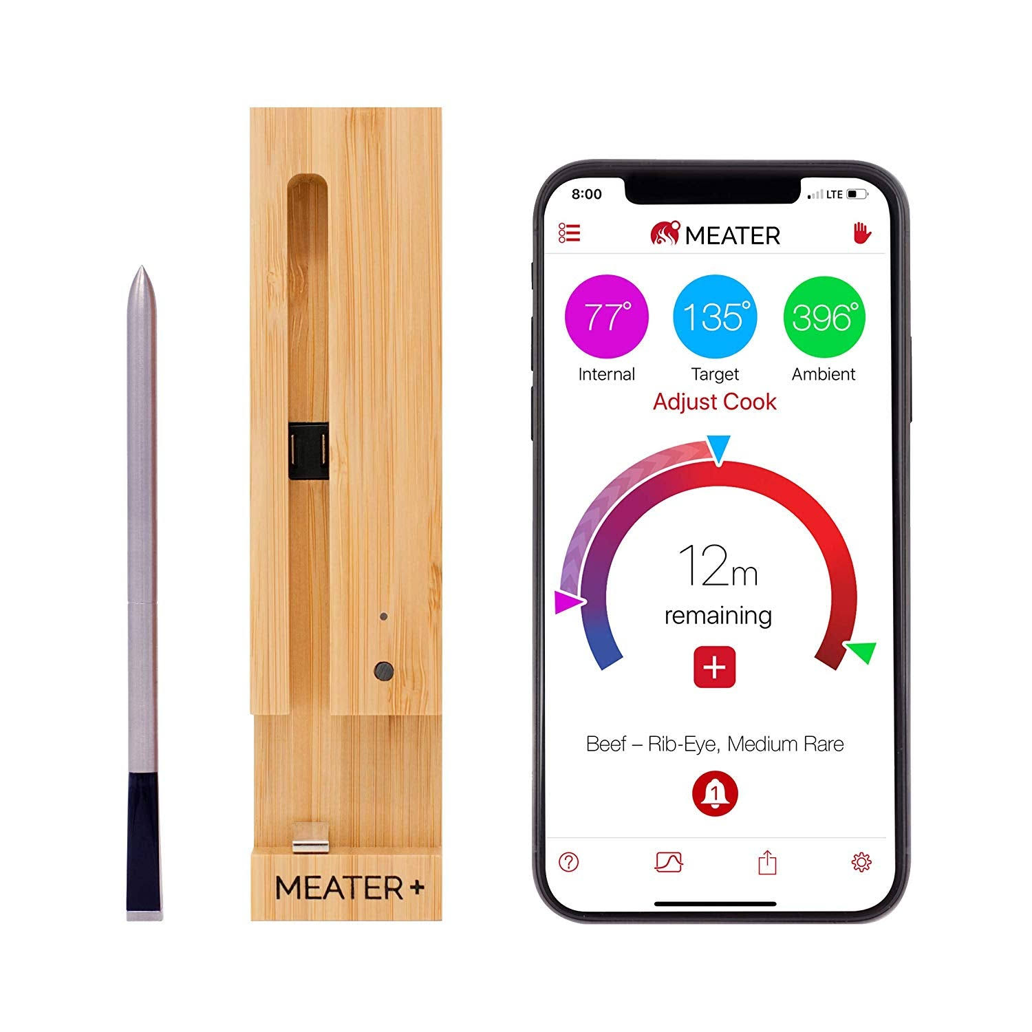 Meater+ 50m Wireless Smart Meat Thermometer