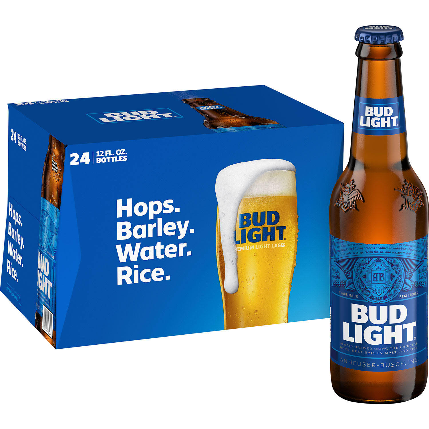 Bud Light Beer - 12oz, 24 Pack