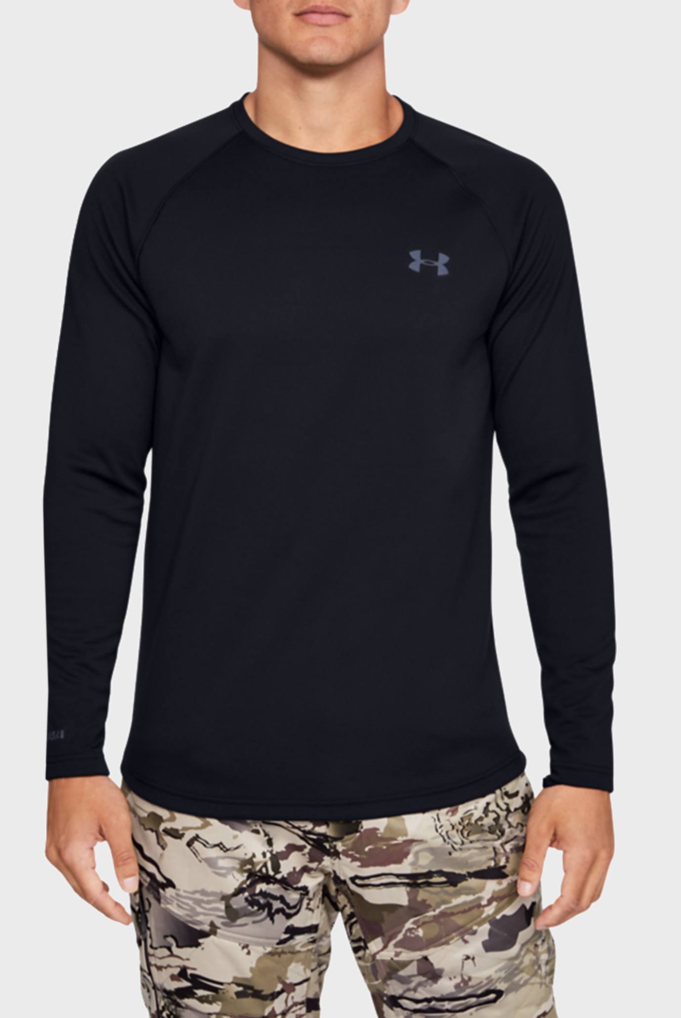 Under Armour Men's Packaged Base 2.0 Crew - Black