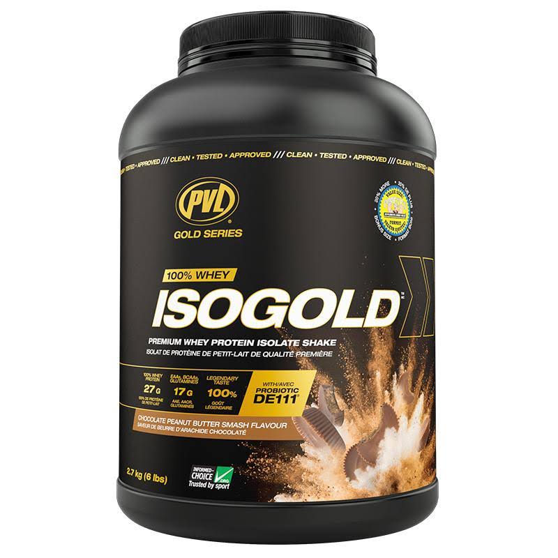 PVL Iso Gold Whey Isolate - 6lb, Chocolate Peanut Butter