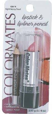 Lipstick with Lipliner - Light Berry Frost (Pack of 8)
