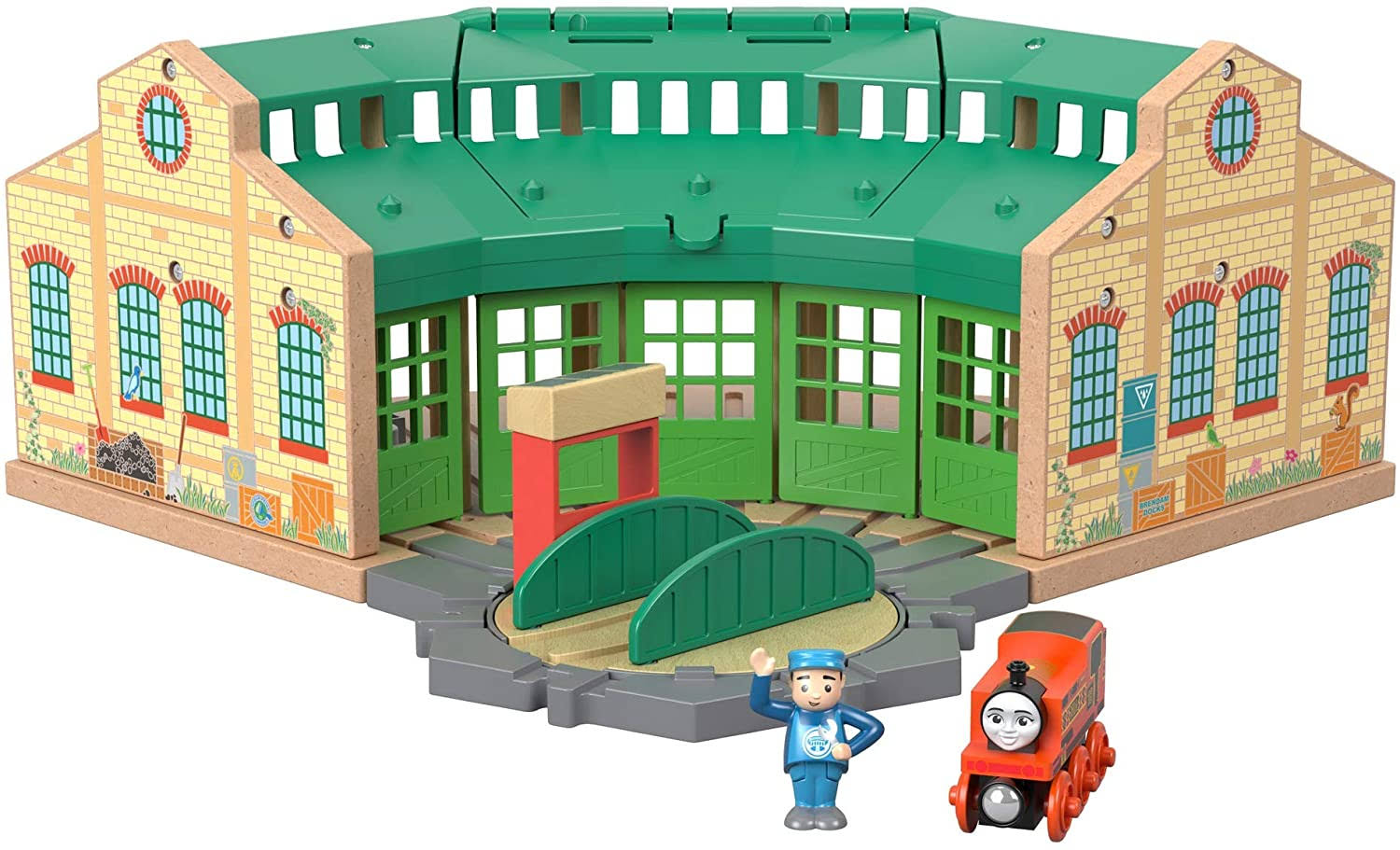 Fisher-Price GGG72 Thomas & Friends Wood Tidmouth Sheds