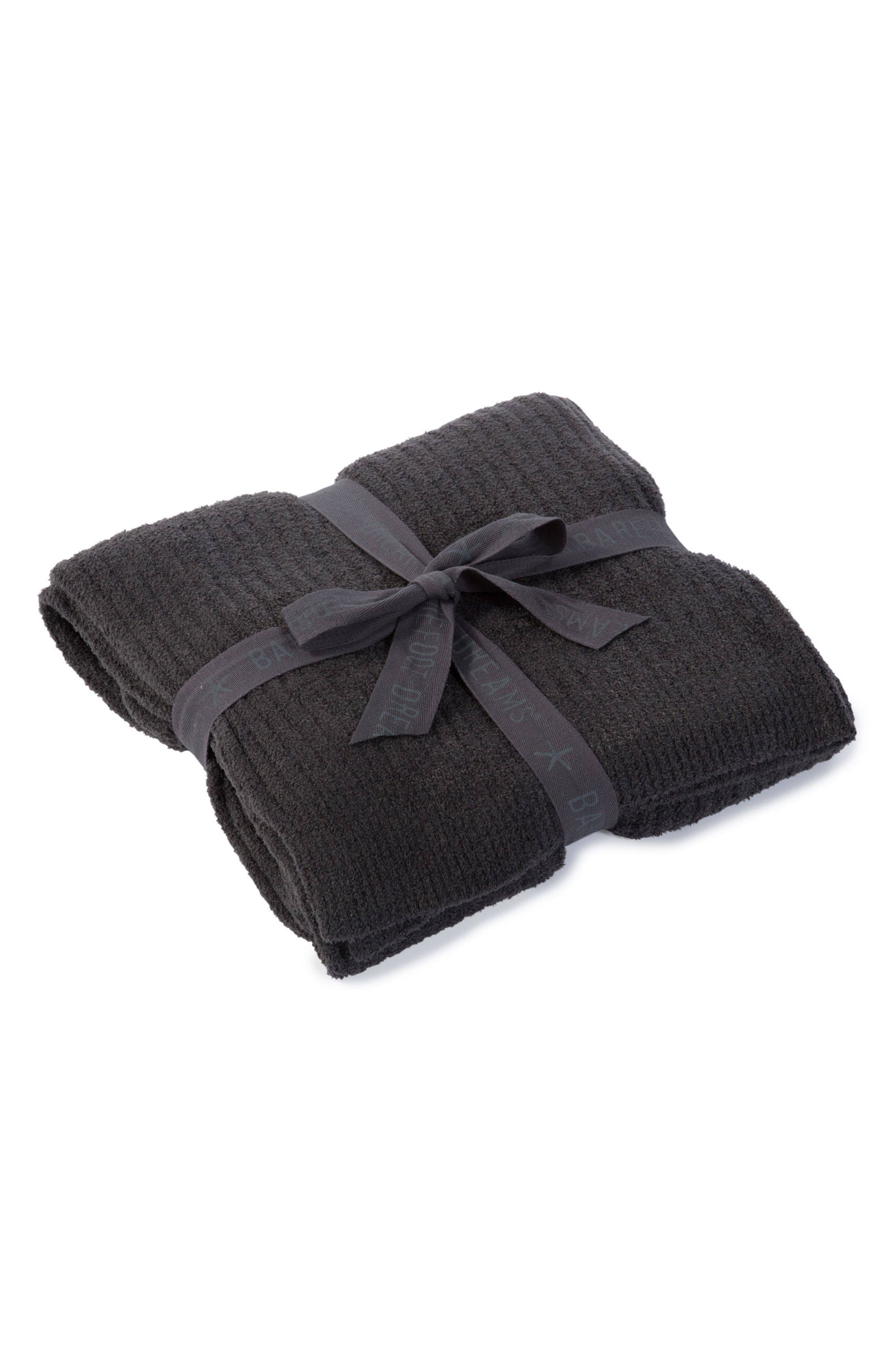 Barefoot Dreams - CozyChic Lite Ribbed Throw Carbon