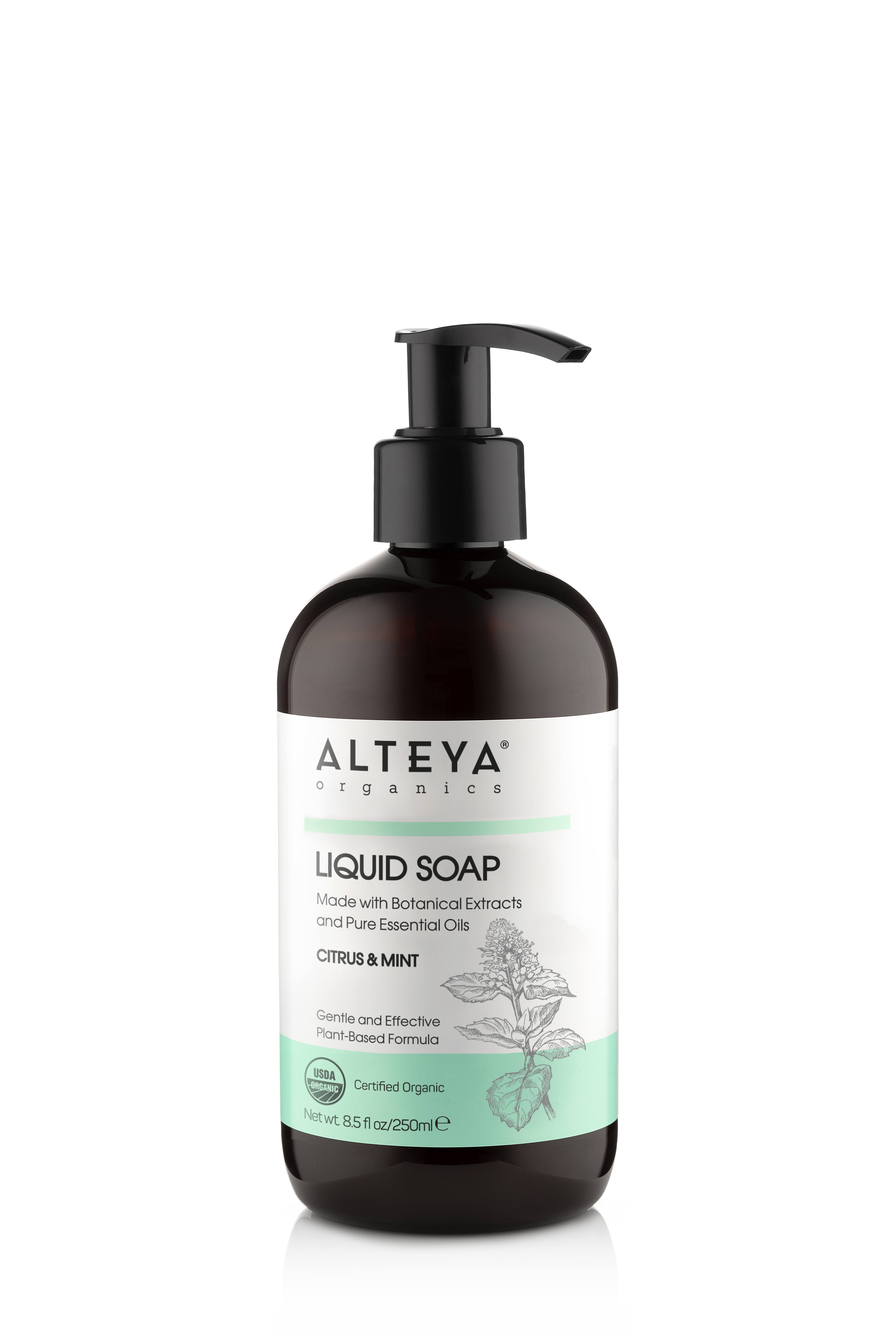 Alteya Organics Liquid Soap - Citrus & Mint 250ml