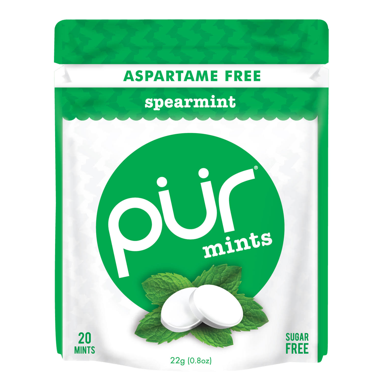 Pur Mints - Spearmint - 20 Mints, 22g