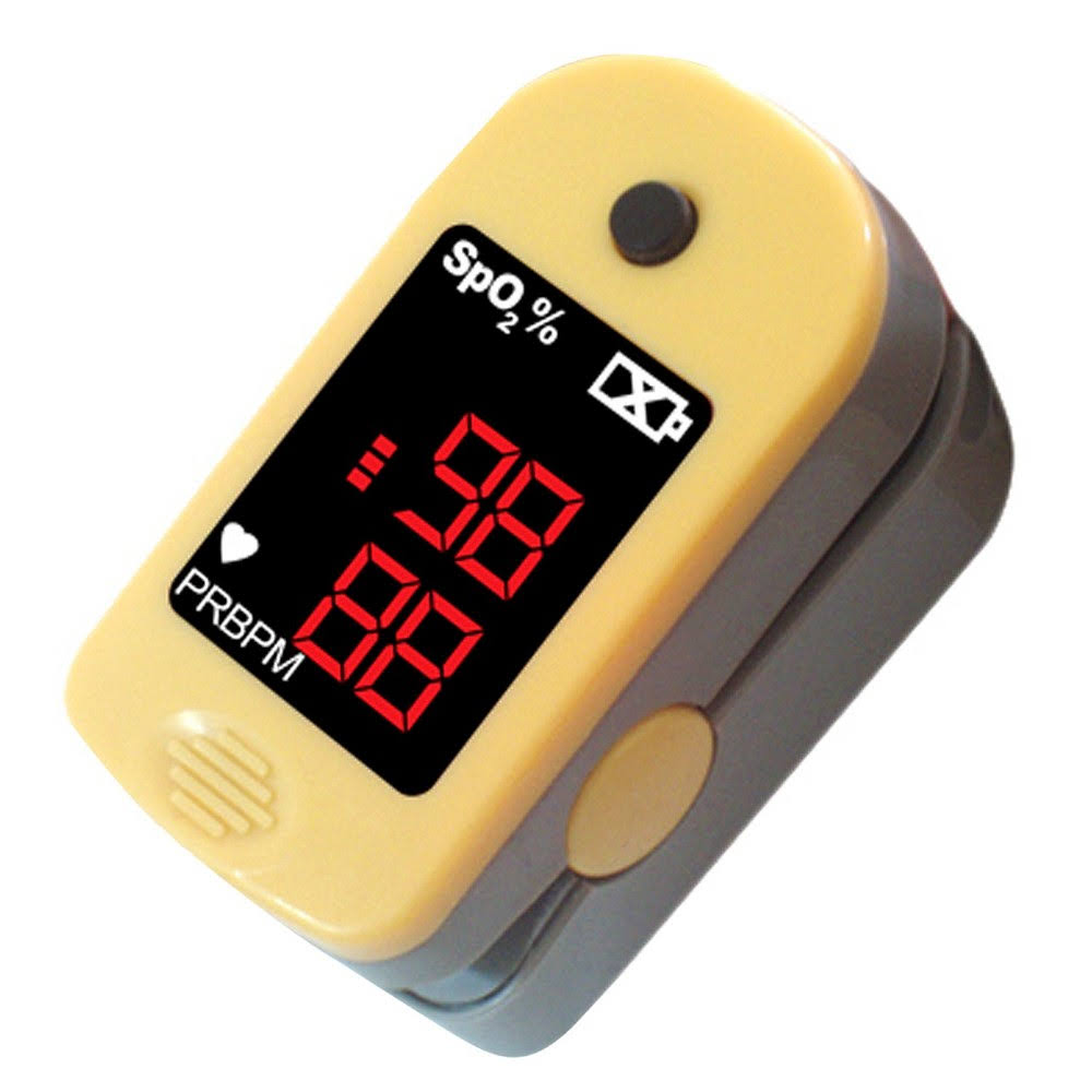 Nova Pulse Oximeter For Finger Tip - Yellow