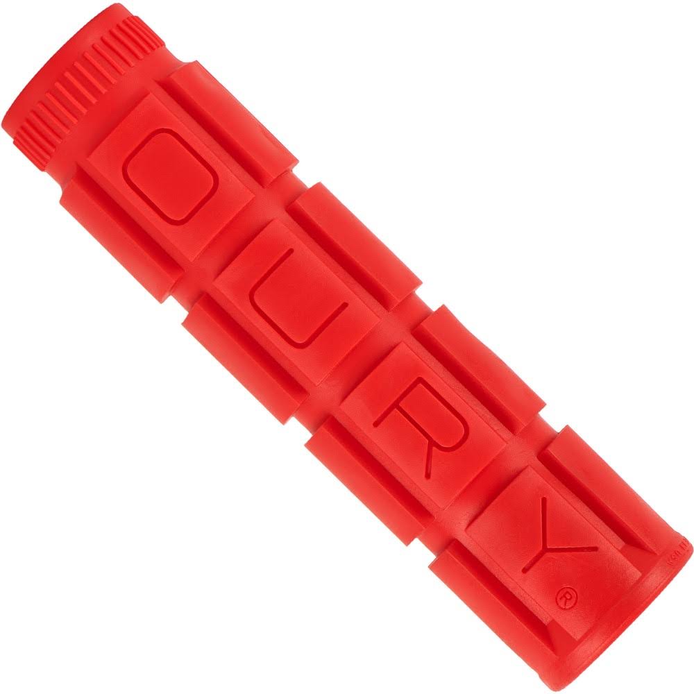 Oury Grips V2 Single Compound Grips Candy Red Pr