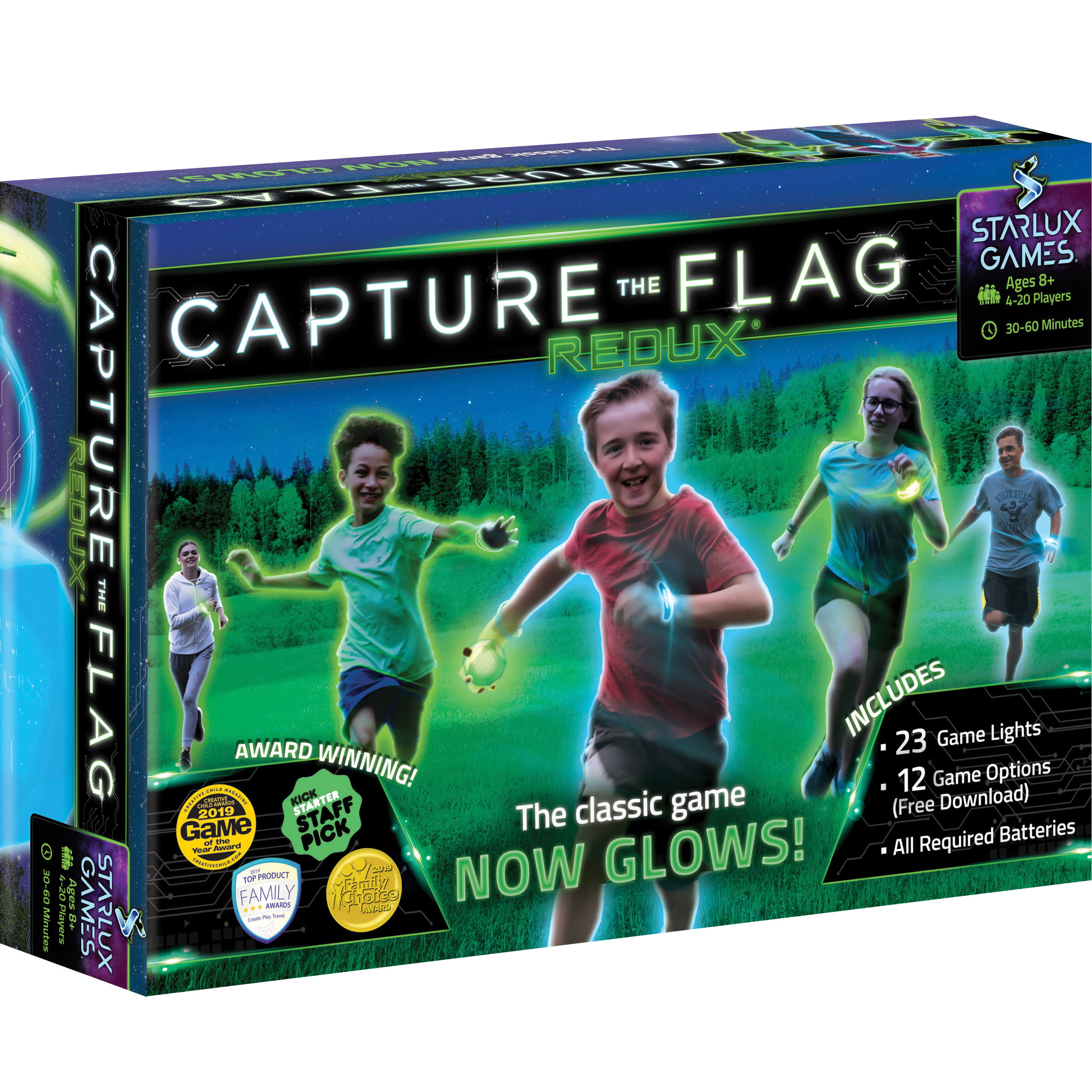 Capture the Flag Redux: A Glow in the Dark Games - for Birthdays, Team Building and Icebreakers