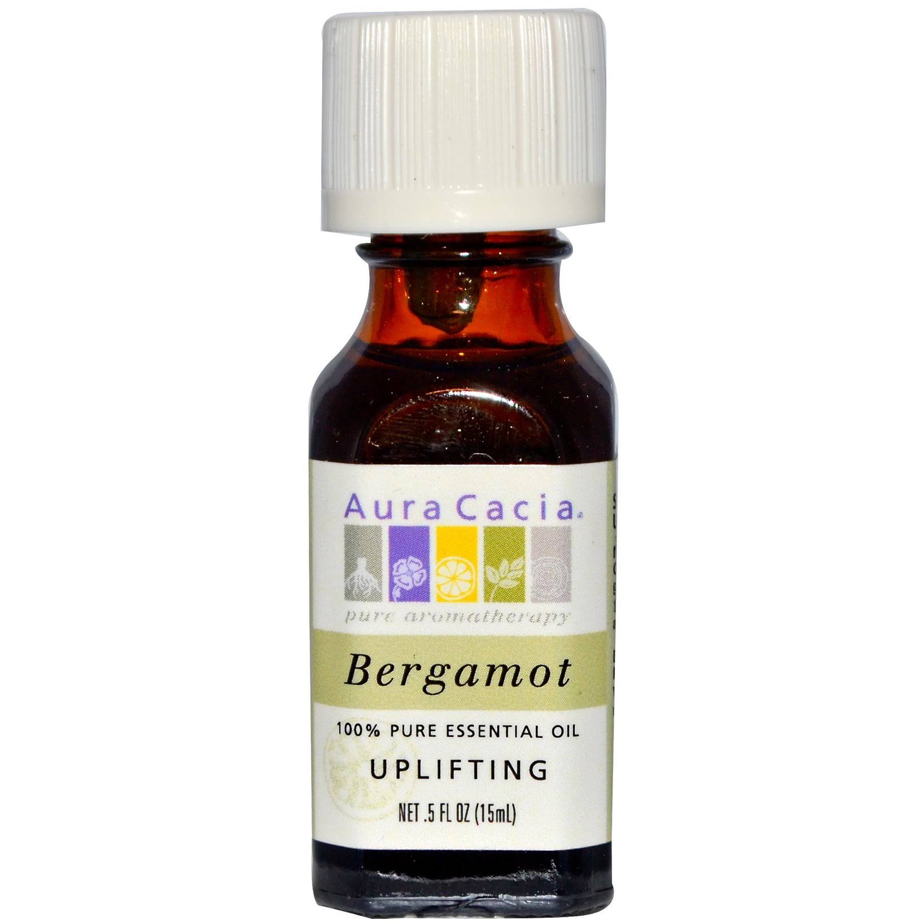 Aura Cacia Pure Essential Oil - Bergamot, 15ml
