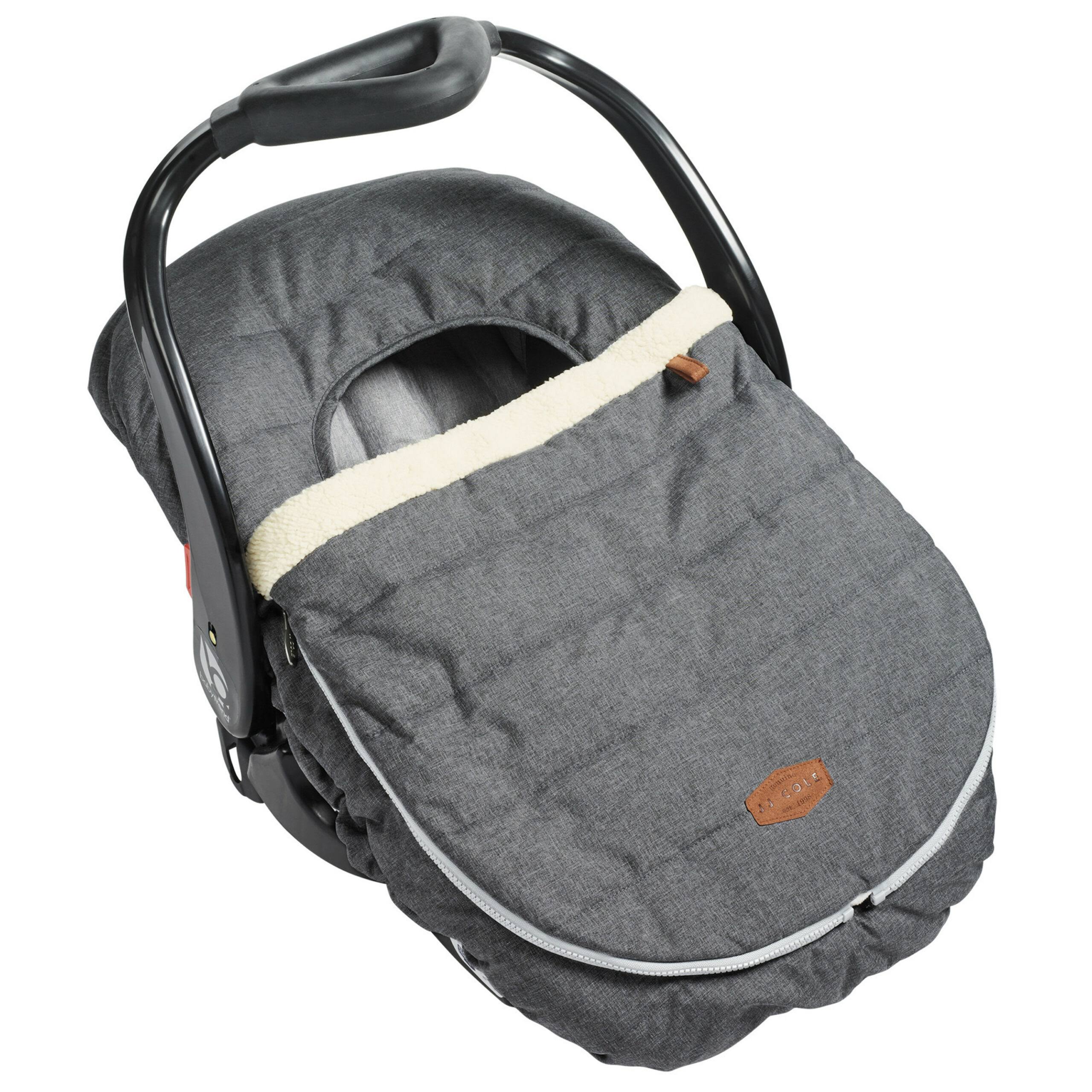 Jj Cole Car Seat Cover Heather Grey, Gray