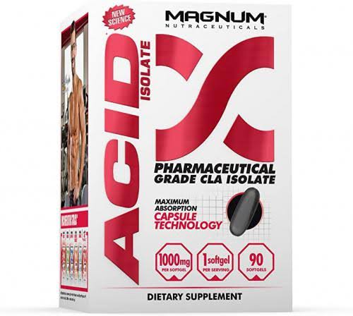 Magnum Nutraceuticals Acid Isolate - 90 Softgels - CLA Supplement - All Natural - Stimulant Free - Target Problem Body Fat