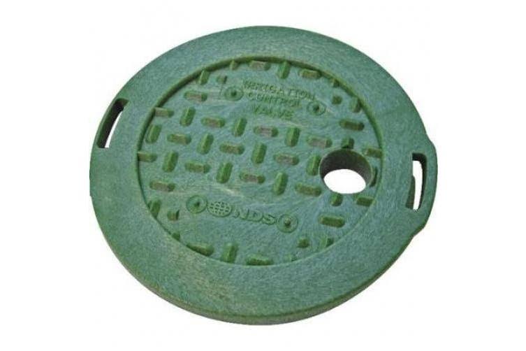 NDS Round Irrigation Control Valve Cover - Green