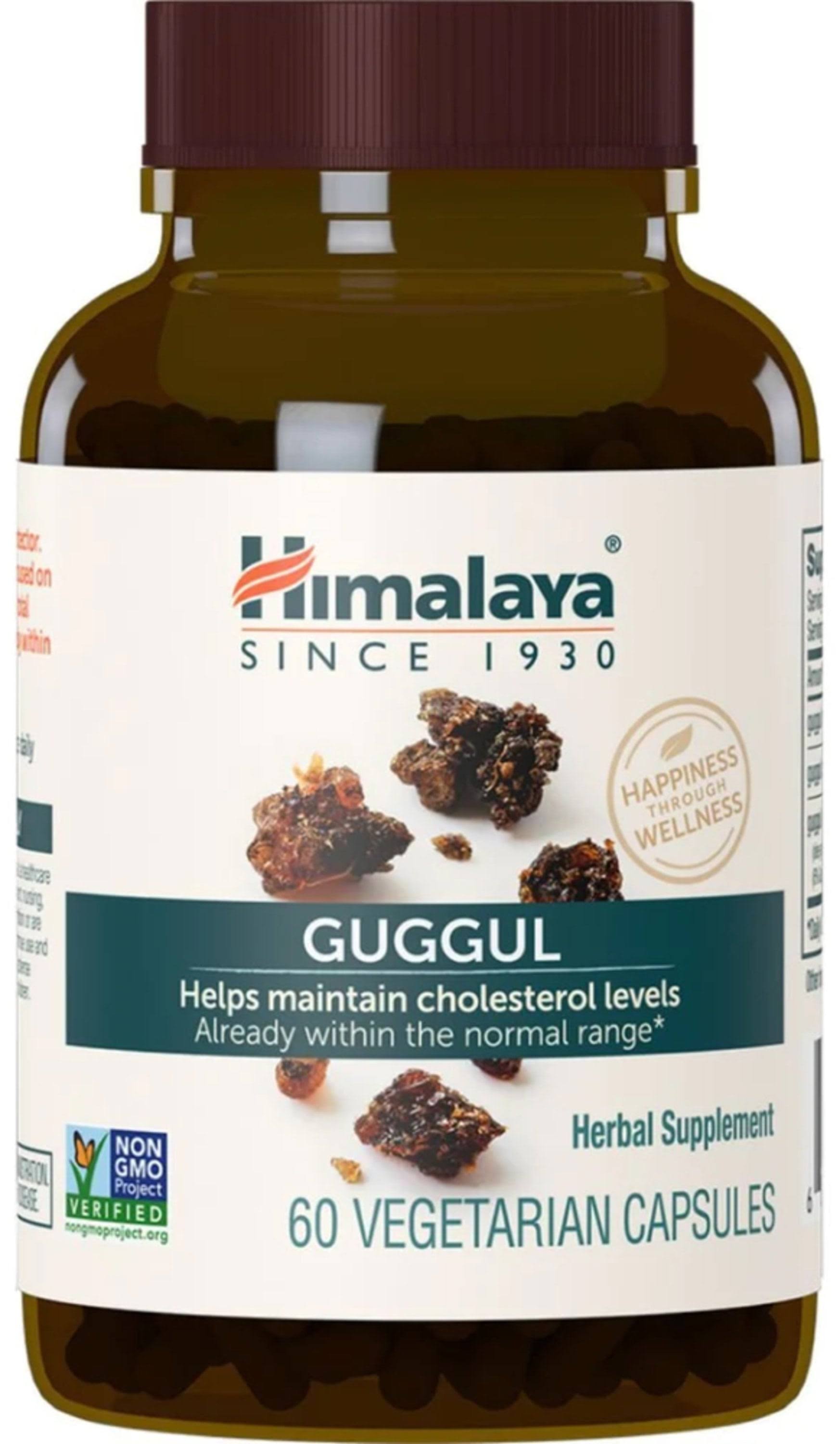 Himalaya Herbal Healthcare Guggul 60 Vegetarian Capsules