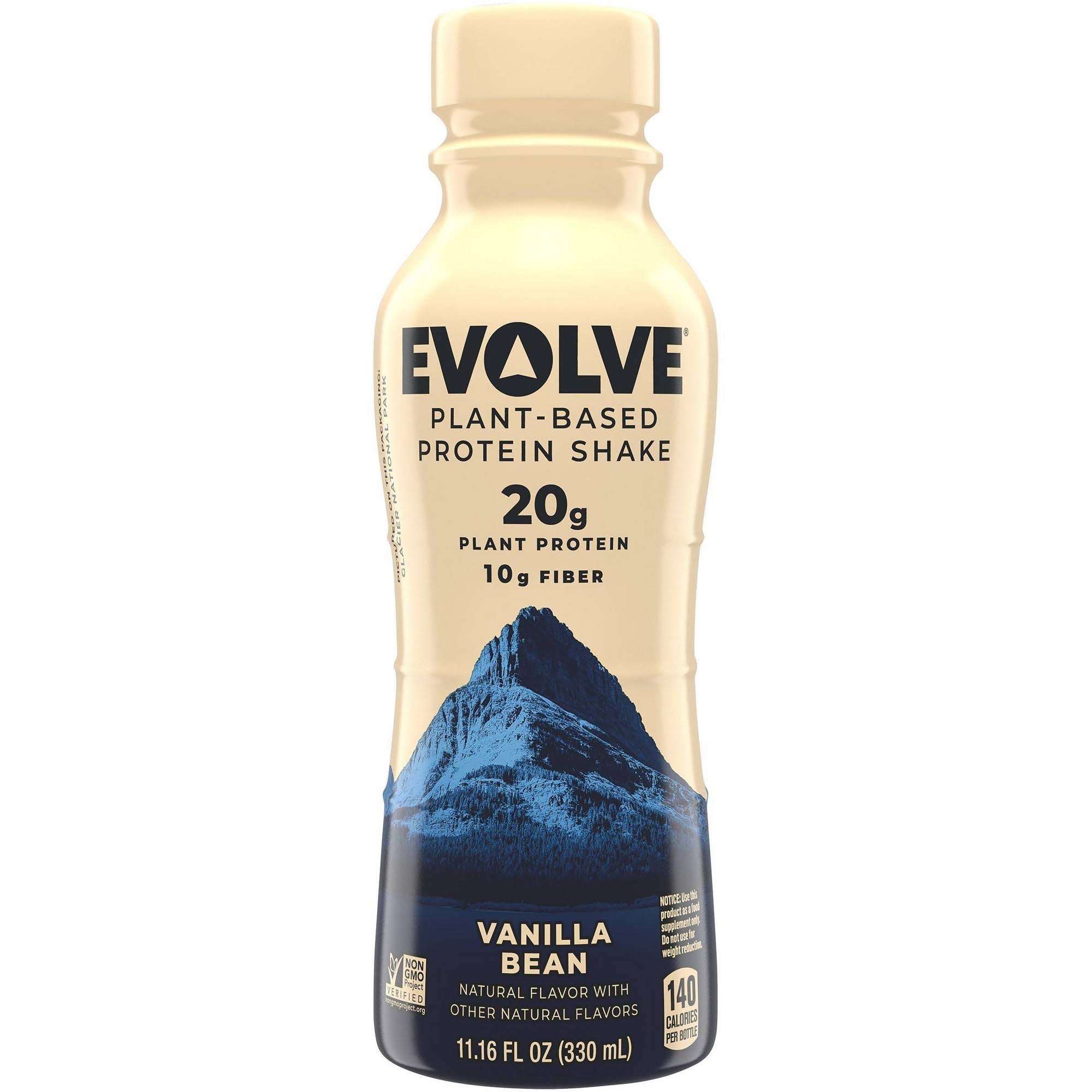 Evolve Plant Based Protein Shake, Vanilla / 12 x 11oz