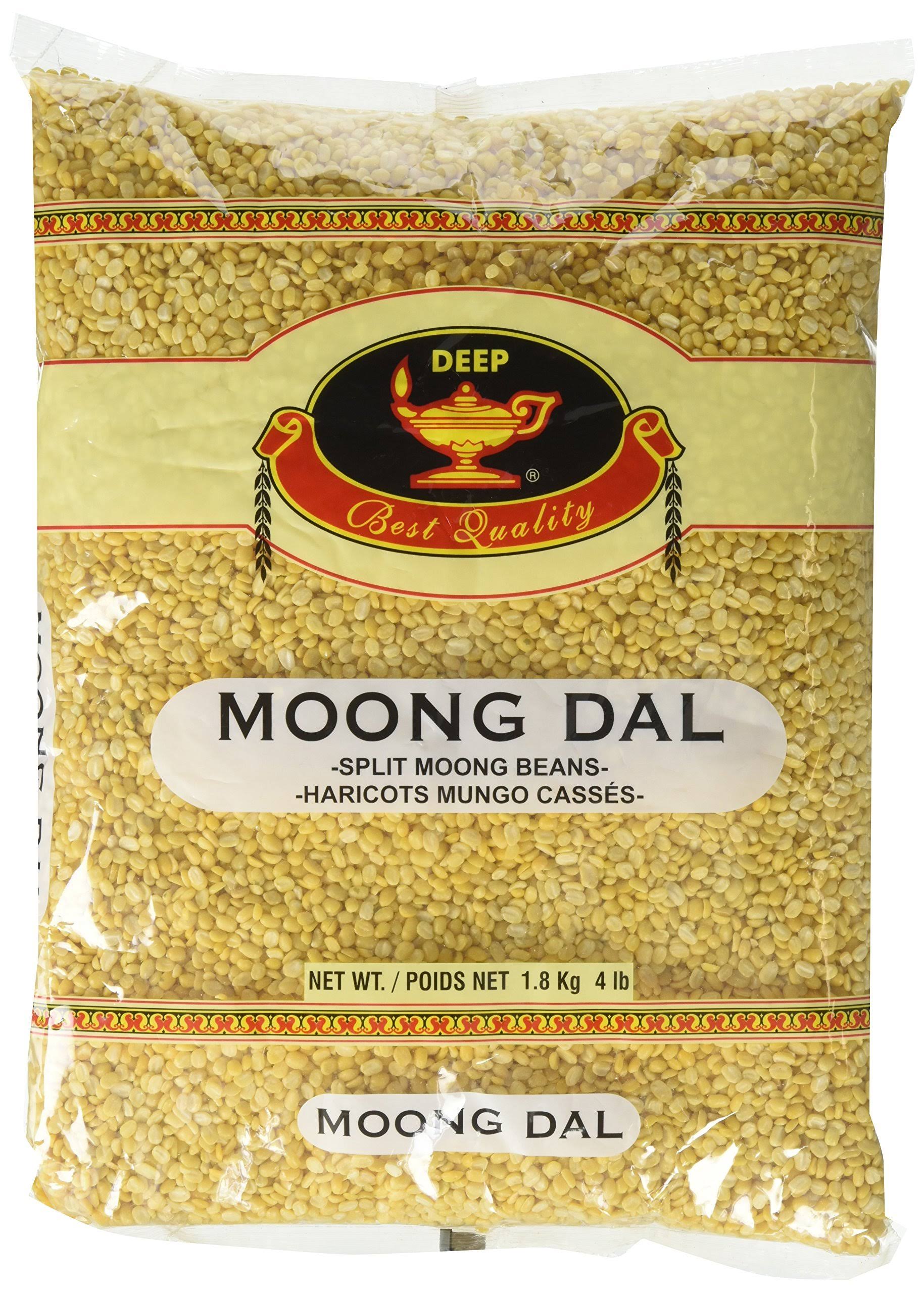 Deep Moong Dal Split Moong Beans - 4lbs
