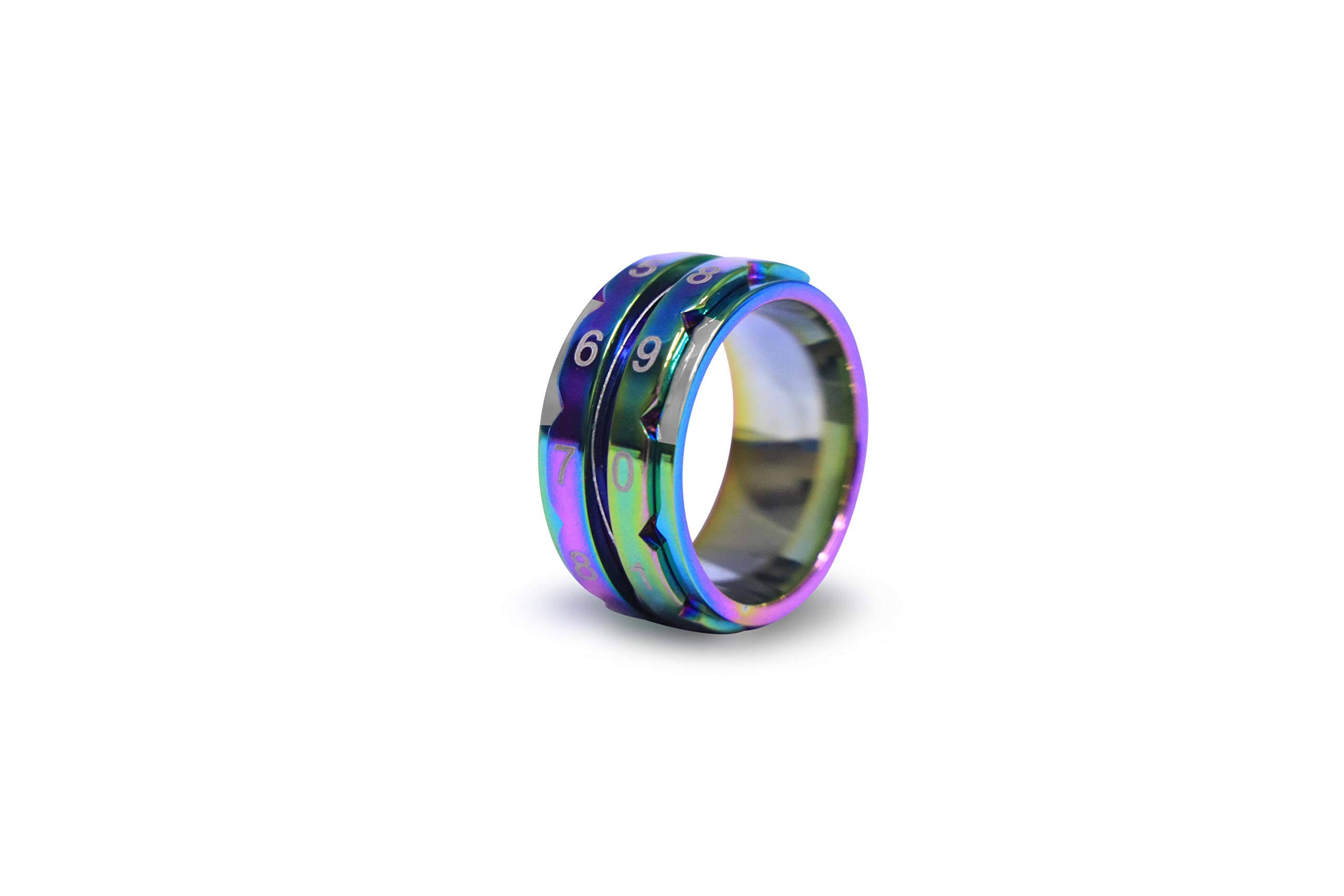 Knitter's Pride Rainbow Row Counter Ring-Size 9: 19.0mm Diameter