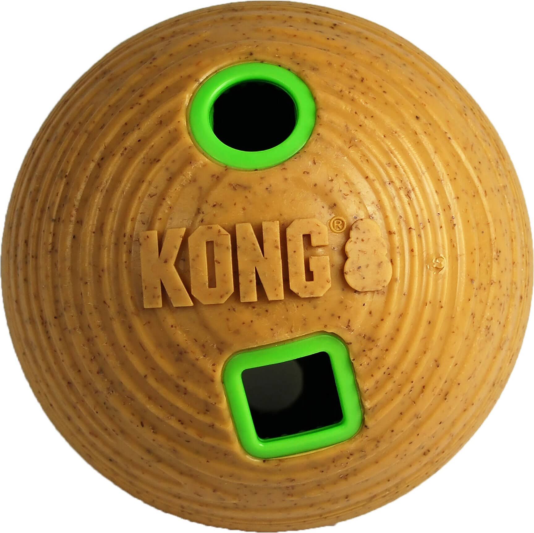 Kong Bamboo Dog Feeder Ball - Medium