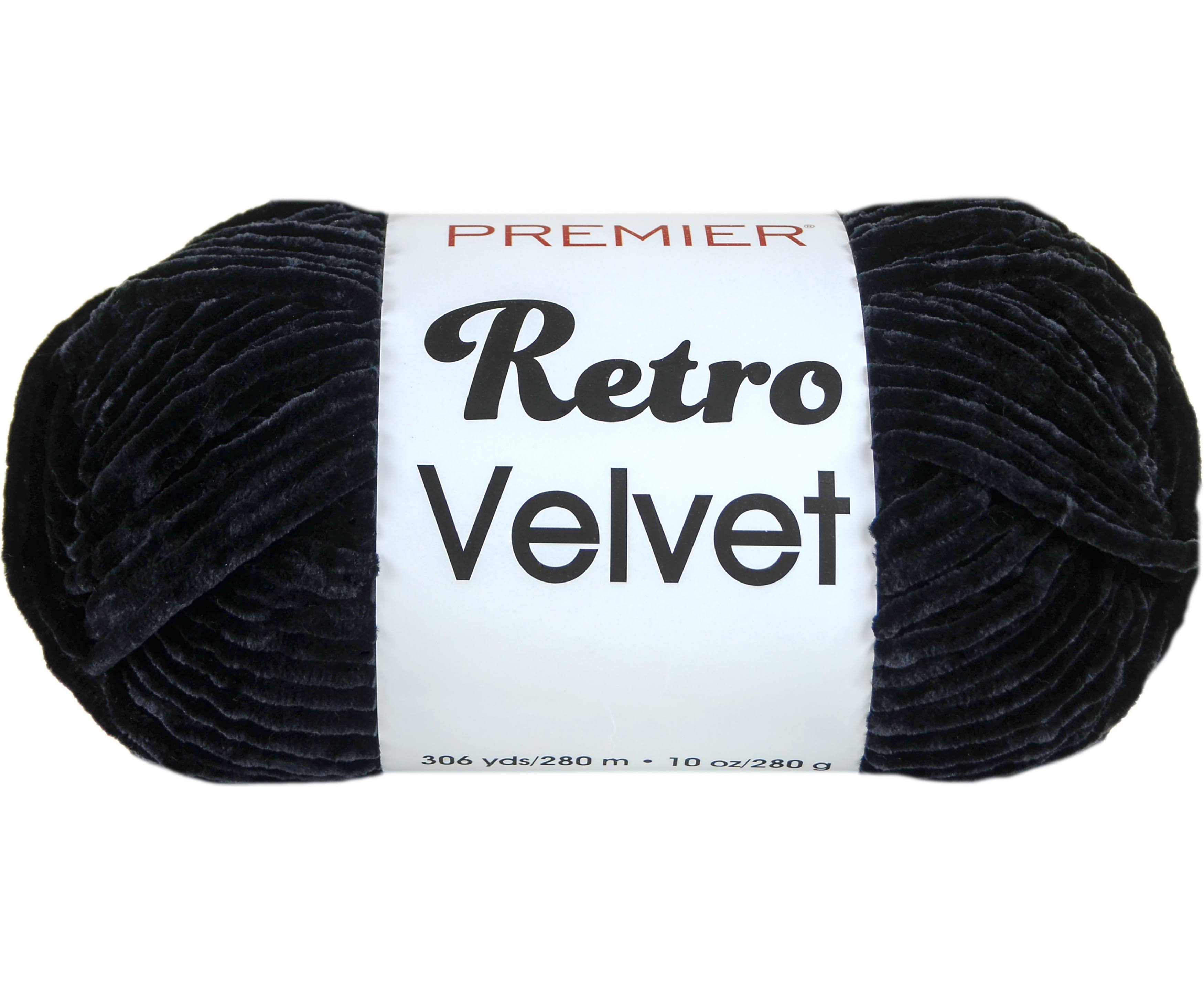 Premier Yarns Retro Velvet Black