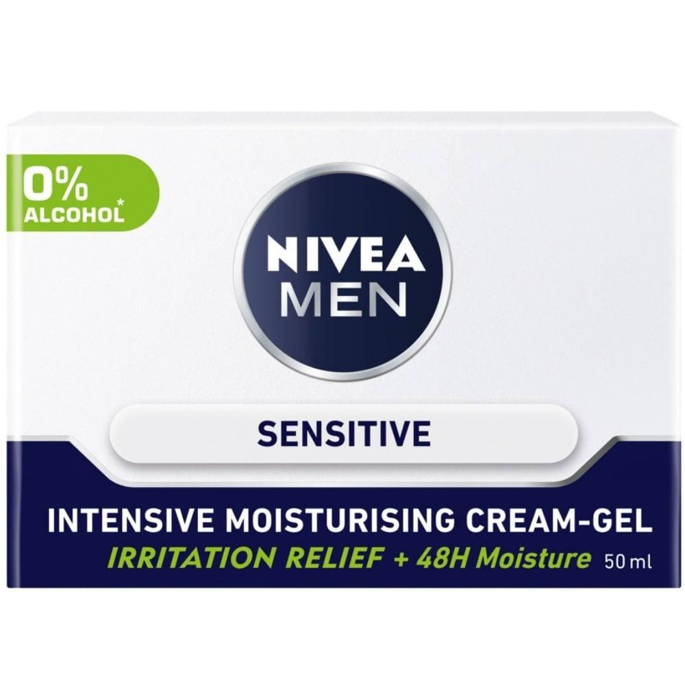 Nivea Men Sensitive Intensive Moisturising Cream Gel 50ml