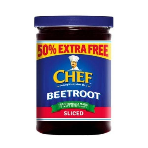 Chef Beetroot Sliced 50% 350gm 12packs