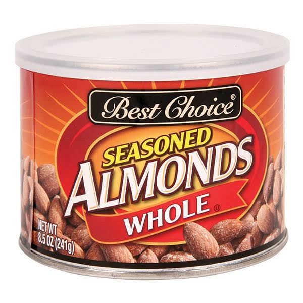 Best Choice Whole Seasoned Almonds - 8.5 oz