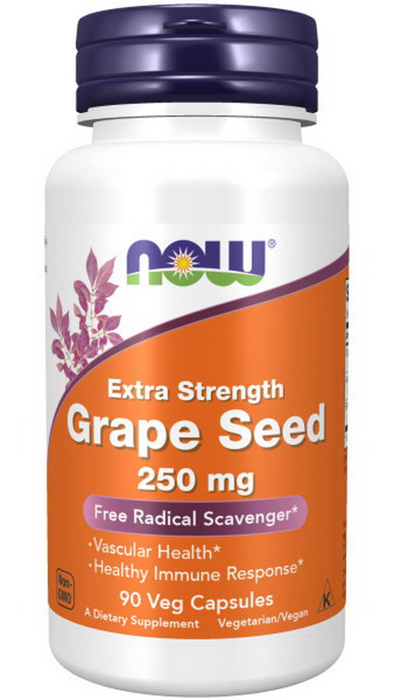 Now Grape Seed Extract 250mg - 90 Capsules