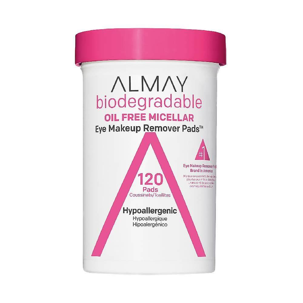 Almay Biodegradable Oil Free Micellar Eye Makeup Remover Pads 120