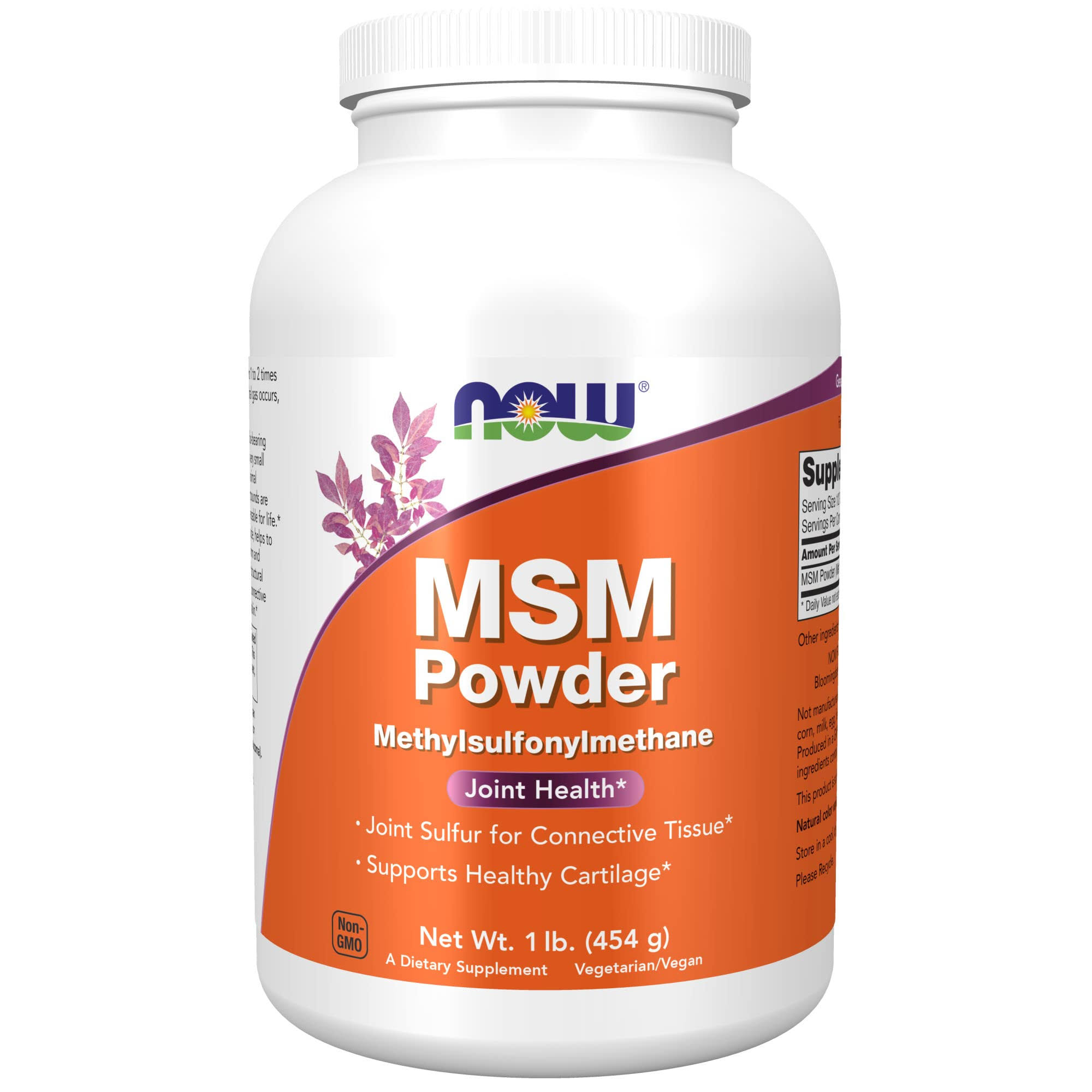 Now Foods MSM Powder - 454g