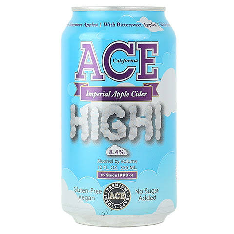 Ace Cider High Imperial Apple Cider - 12oz Can