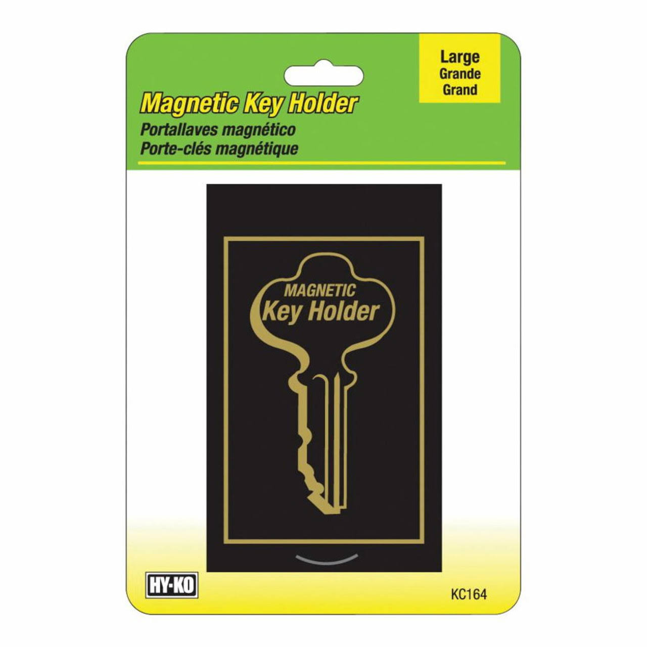 Hy-Ko Large Secret Hide-A-Key Magnetic Key Holder - Black