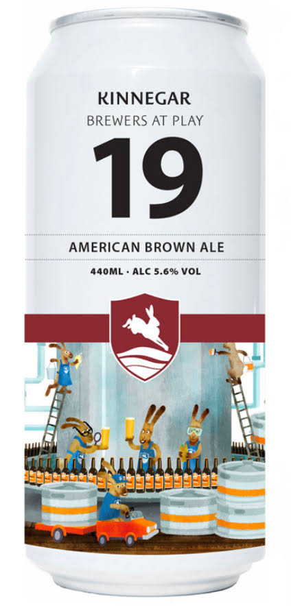 Kinnegar - 19 American Brown Ale 5.6% ABV 440ml Can