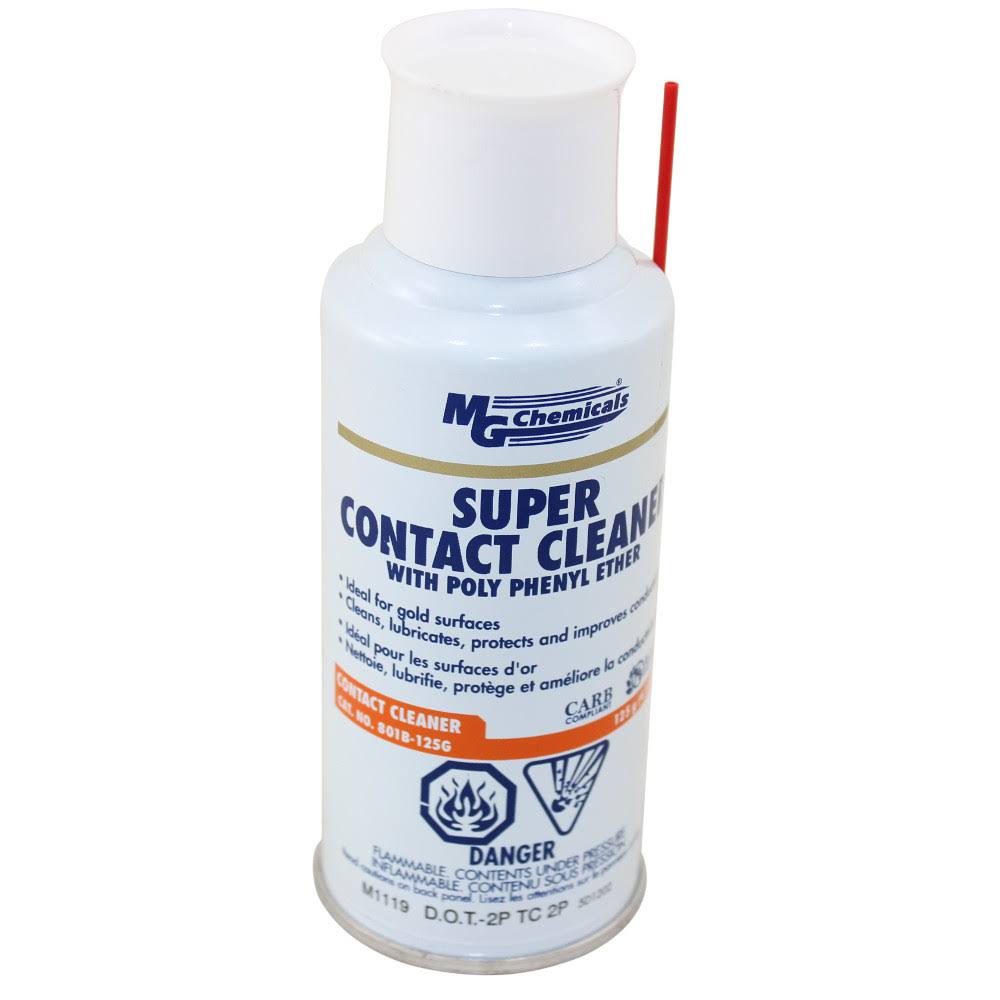MG Chemicals Super Contact Cleaner with PPE - 125g