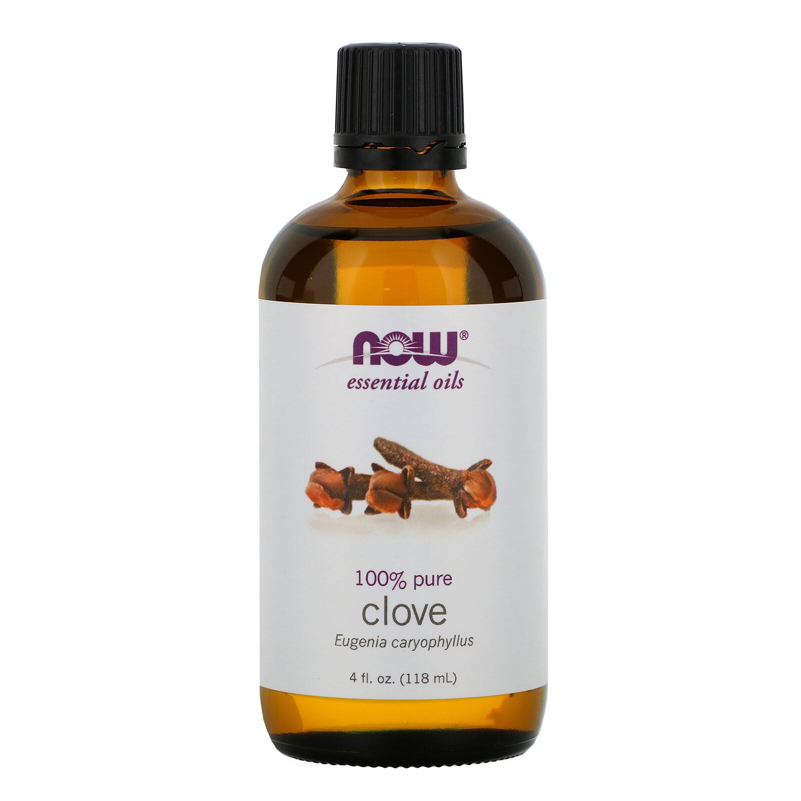 Now Foods 100% Pure Clove Essential Oil - 118ml