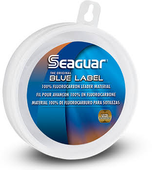 Seaguar Blue Label Fluorocarbon Leader Line - 6lbs, 25yds
