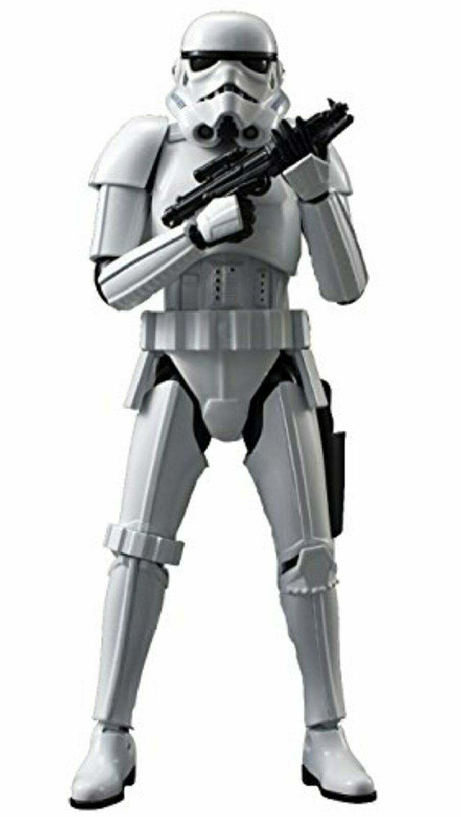 Bandai Star Wars Building Kit - Stormtrooper Soldier, 1/12 Scale