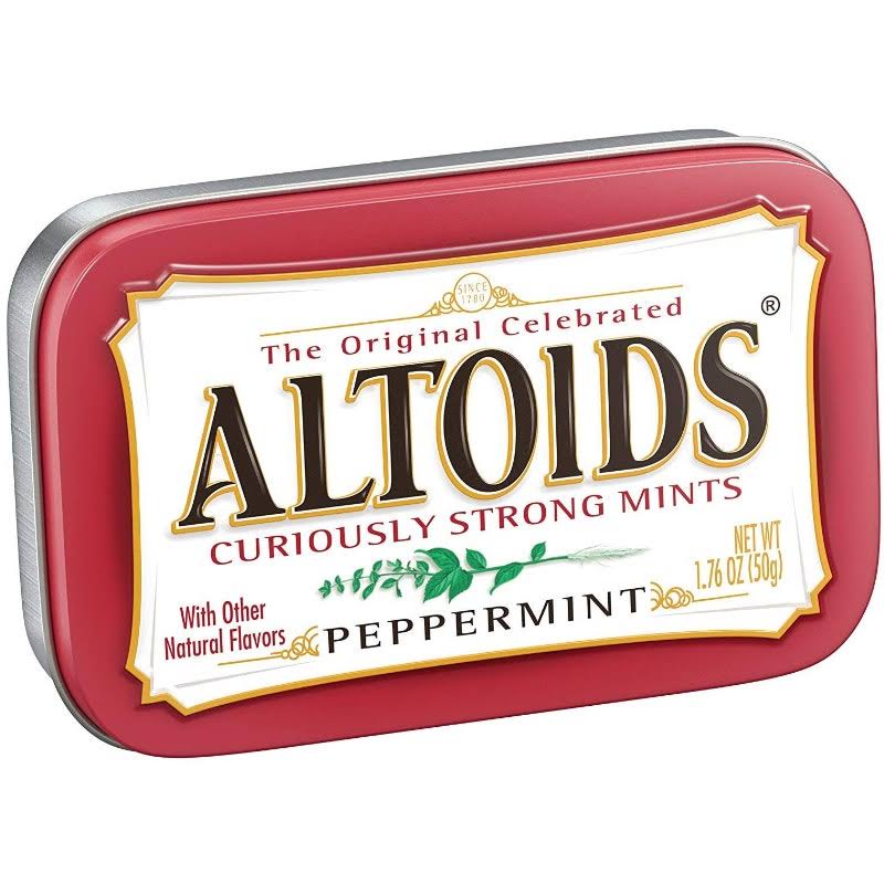 Wrigley's Altoids Peppermint Mints - 50g
