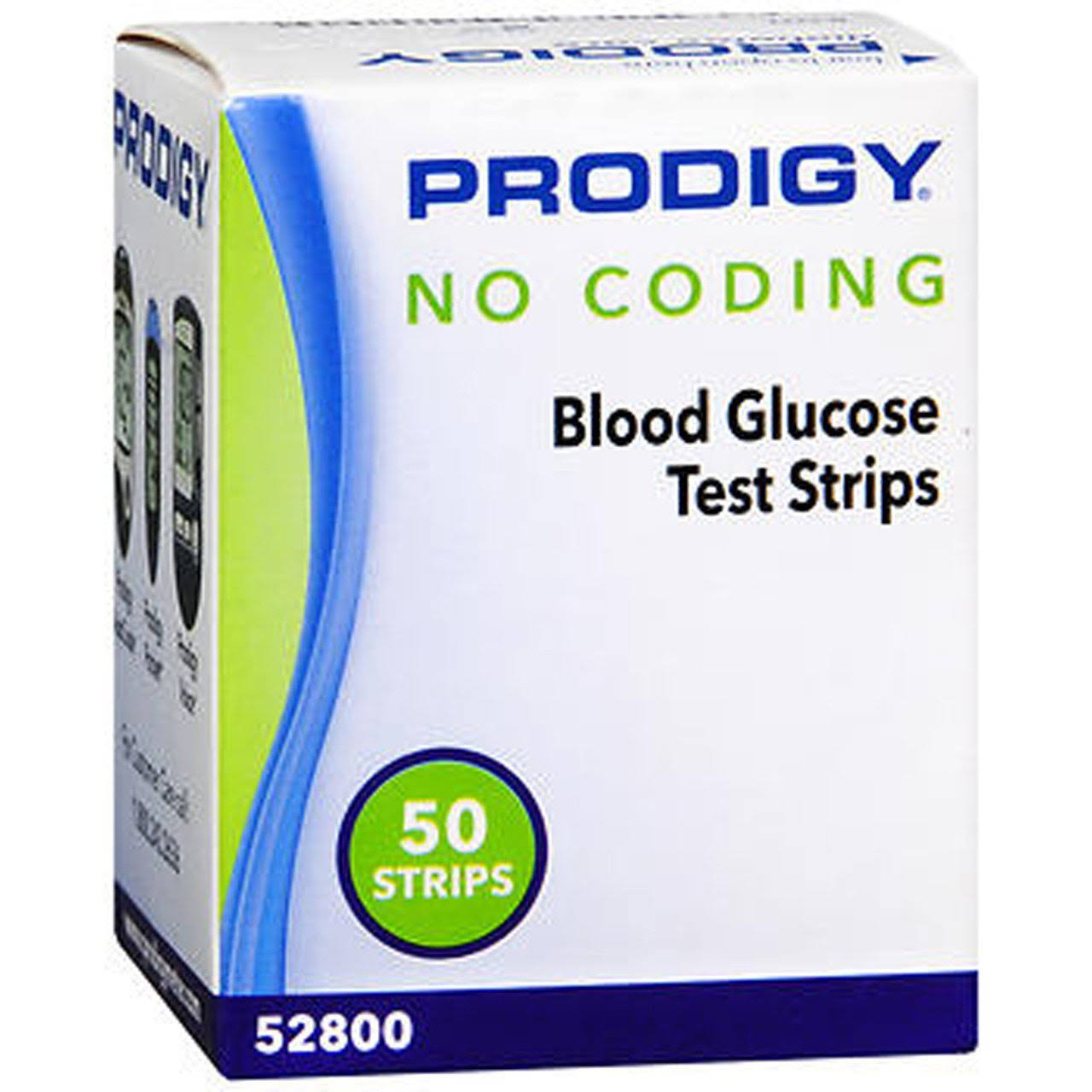 Prodigy No Coding Blood Glucose Test Strips - 300 Count