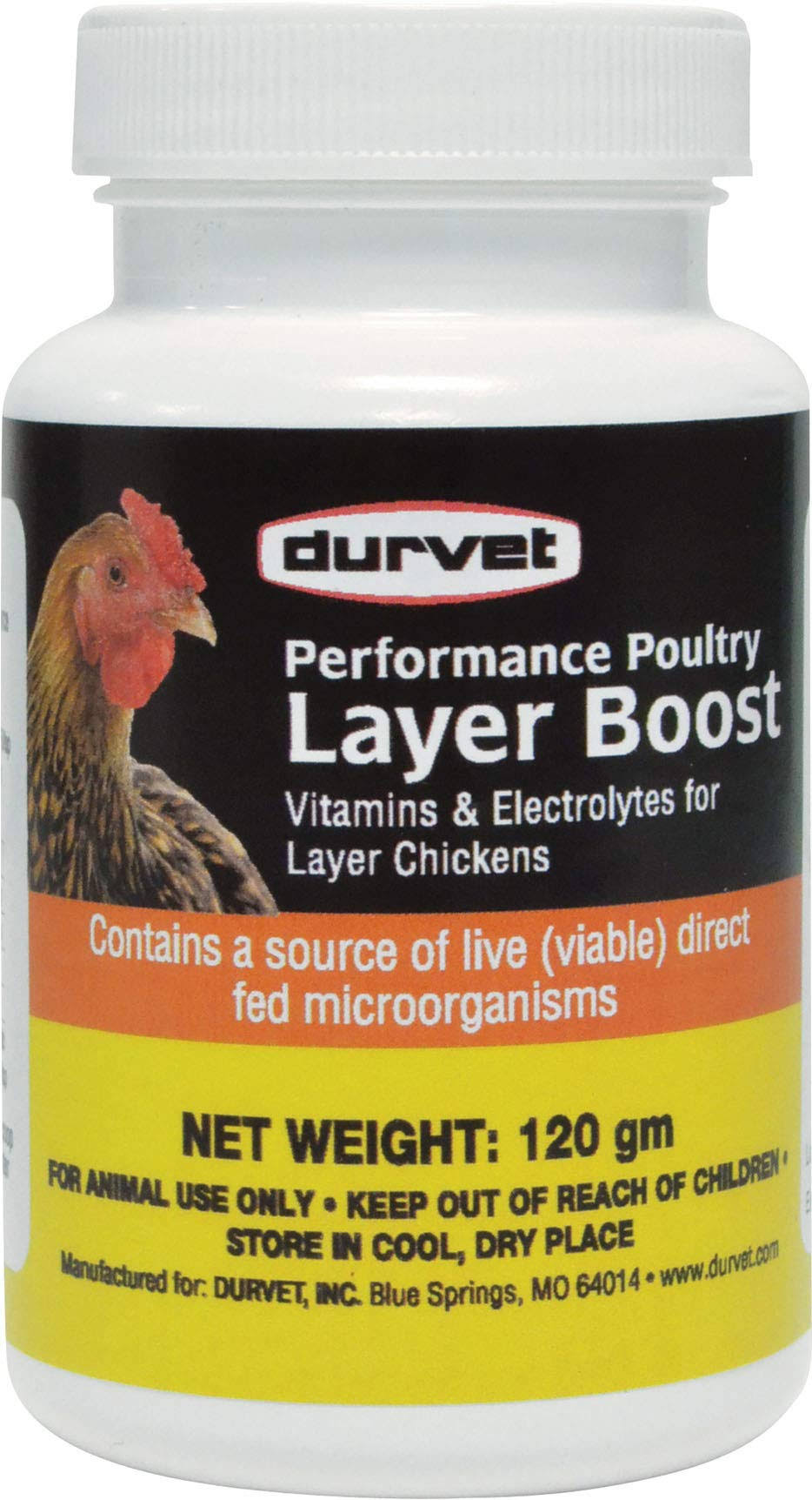 Durvet Layer Boost Vitamins & Electrolytes - 120g