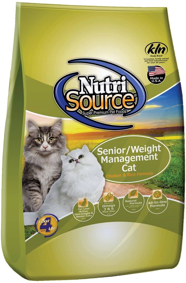 Nutrisource Senior Weight Management Cat Food