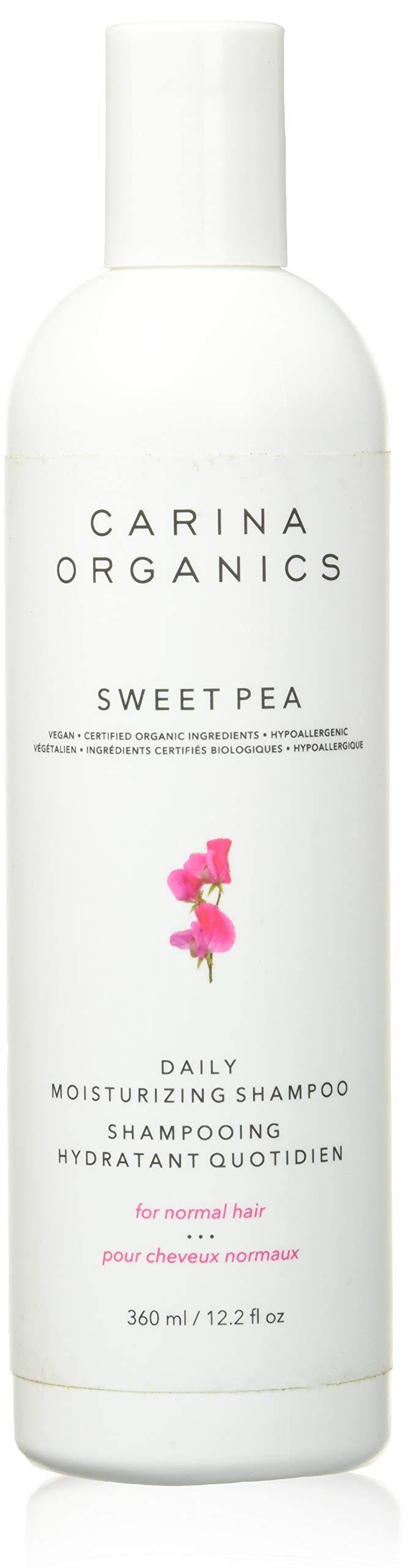Carina Organics Daily Moisturizing Shampoo - Sweet Pea, 360ml