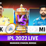IPL 2022 CSK vs MI Live Cricket Score and Update: Mumbai Indians in a spot of bother after losing four