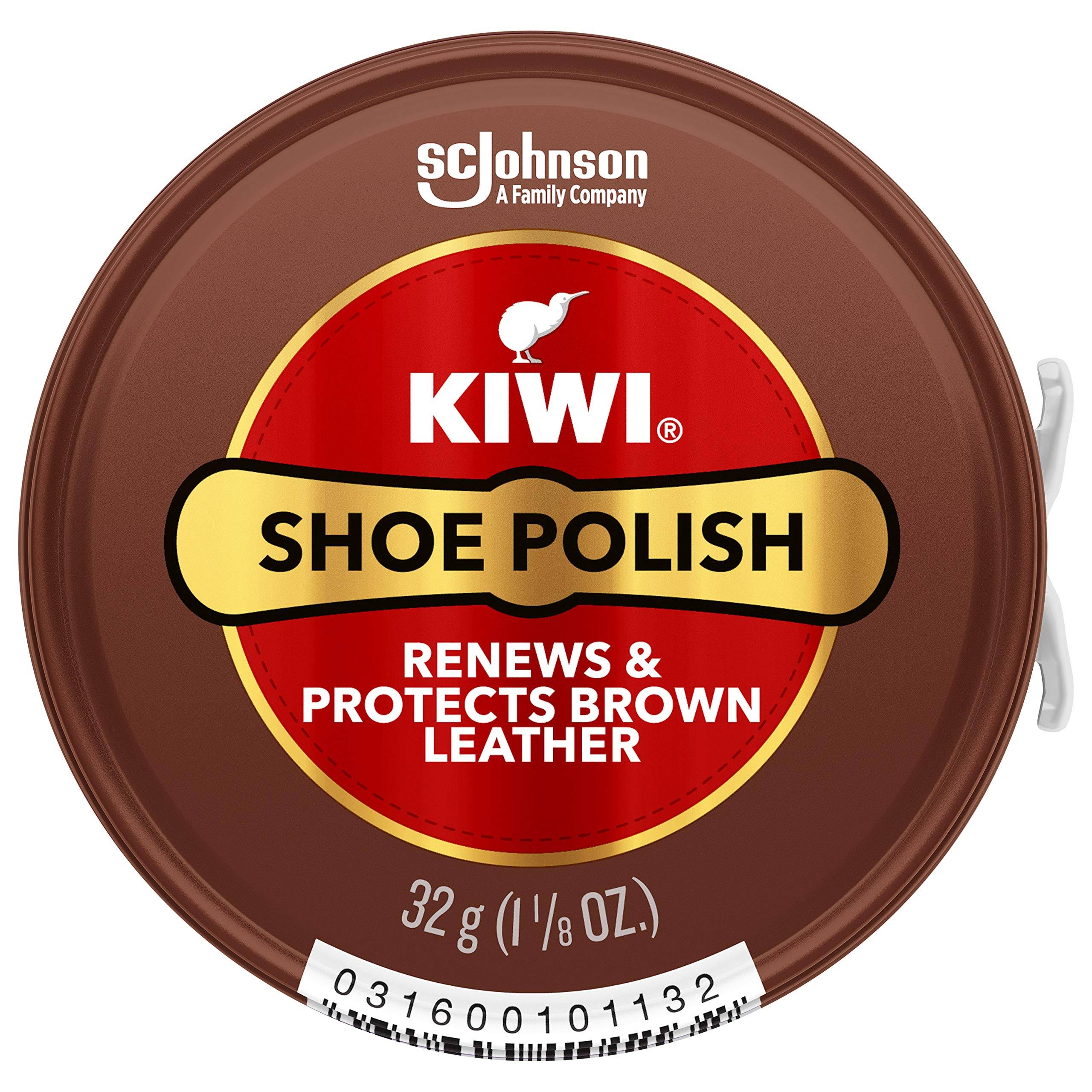 Kiwi Shoe Polish - 31g, Brown