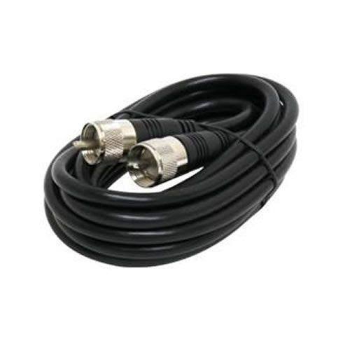 Steren 205-720 Uhf-uhf Mini-RG8x Cable, 20ft
