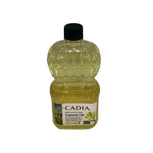 Cadia Canola Oil, 100% Expeller Pressed - 32 fl oz