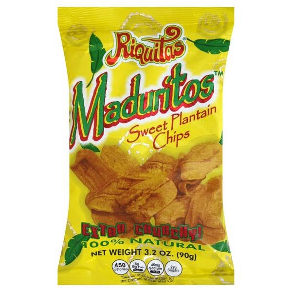 Riquitas Maduritos Sweet Plantain Chips - 90g