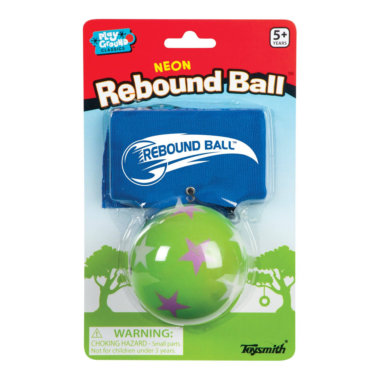 Toysmith Rebound Ball, Neon