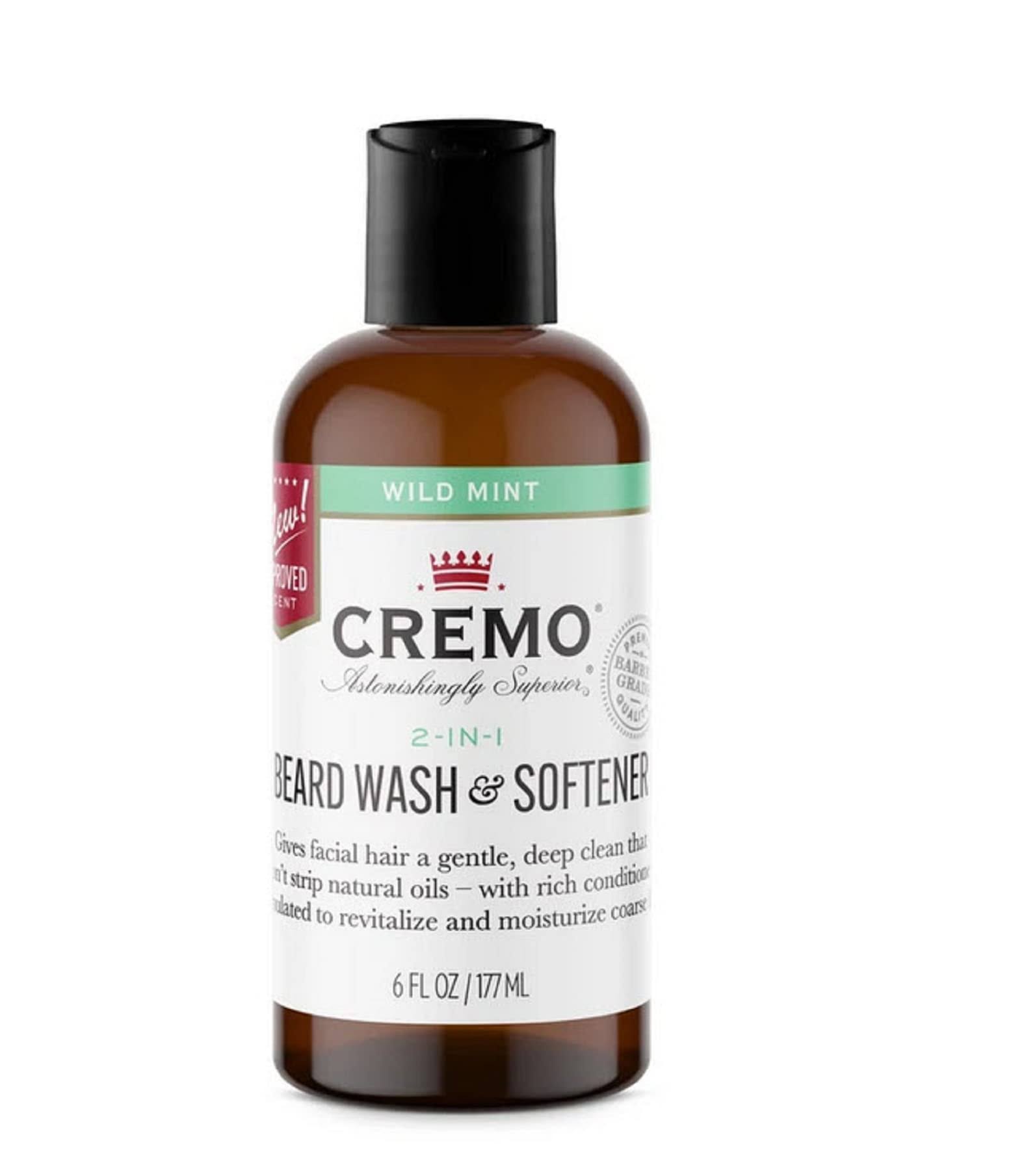 Cremo Beard and Face Wash - Mint Blend - 6oz