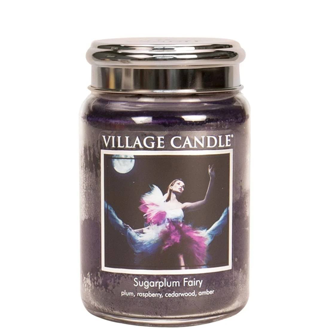 Village Candle Sugar Plum Fairy 26oz Large Jar Candle